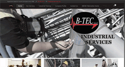 Desktop Screenshot of btec-services.com